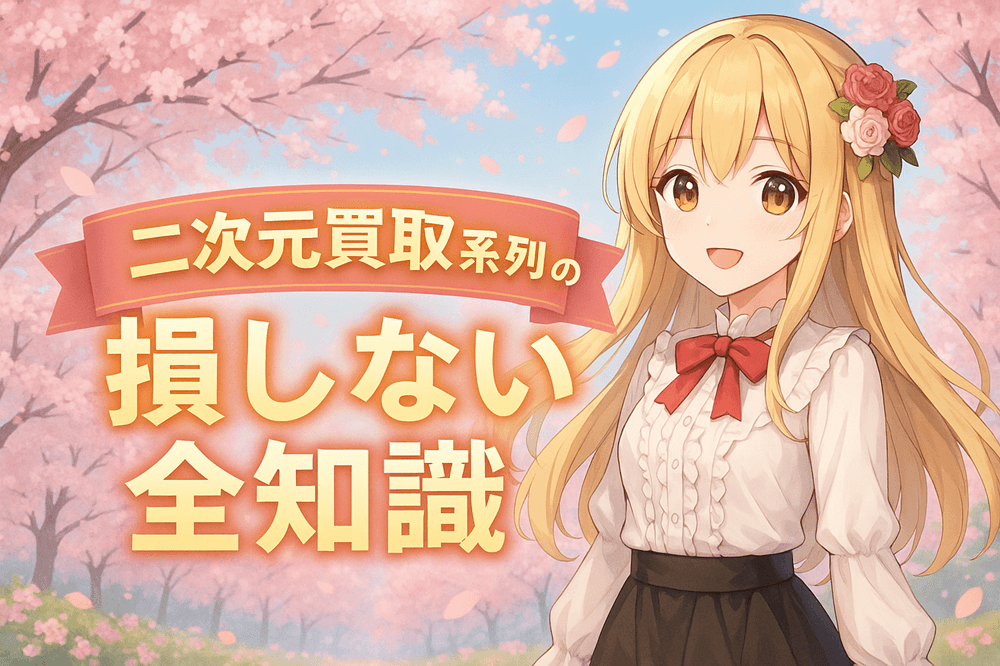 二次元買取 系列、本当はどっち？ギフト券で稼ぐ？グッズで高値？損しない全知識